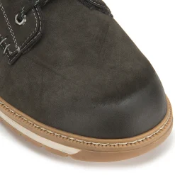 Stiefeletten|Boots|Mustang Herren Schnürboot in Übergrößen Grau