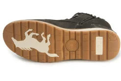 Stiefeletten|Boots|Mustang Herren Schnürboot in Übergrößen Grau