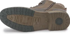 Stiefeletten|Schnürschuhe|Mustang Herren Schnürboot in Übergrößen Braun
