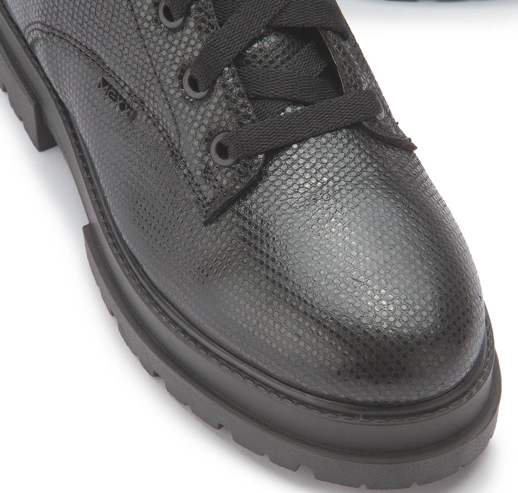 Stiefeletten|Schnürschuhe|Mexx Schnürboot in Untergrößen Schwarz