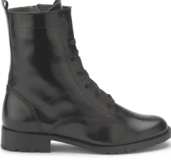 Stiefeletten|Horsch Schuhe Schnürboot in Untergrößen Schwarz