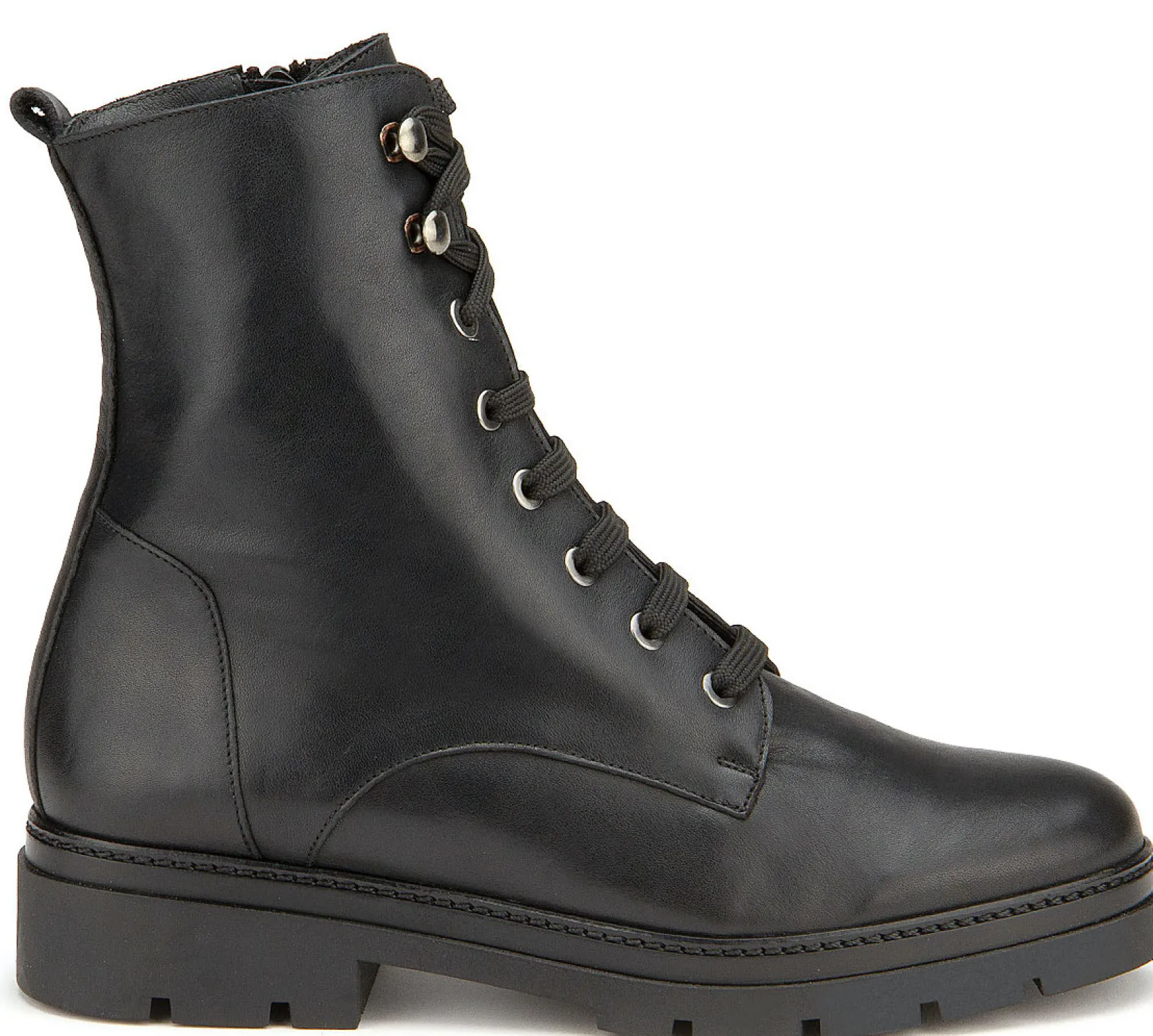 Stiefeletten|Horsch Schuhe Schnürboot in Untergrößen Schwarz