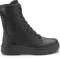 Stiefeletten|Superfit Schnürboot in Untergrößen Schwarz