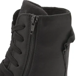 Stiefeletten|Superfit Schnürboot in Untergrößen Schwarz