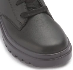 Stiefeletten|Superfit Schnürboot in Untergrößen Schwarz
