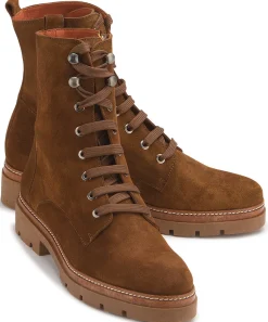 Stiefeletten|Horsch Schuhe Schnürboot in Untergrößen Braun