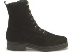 Stiefeletten|Horsch Schuhe Schnürboot in Untergrößen Schwarz