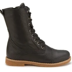 Stiefeletten|Horsch Schuhe Schnürboot in Untergrößen Schwarz