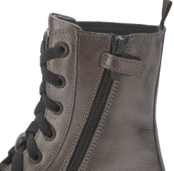 Stiefeletten|Mexx Schnürboot in Untergrößen Silber/Gold