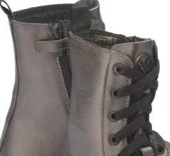Stiefeletten|Mexx Schnürboot in Untergrößen Silber/Gold