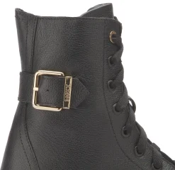 Stiefeletten|Schnürschuhe|Mexx Schnürboot in Untergrößen Schwarz
