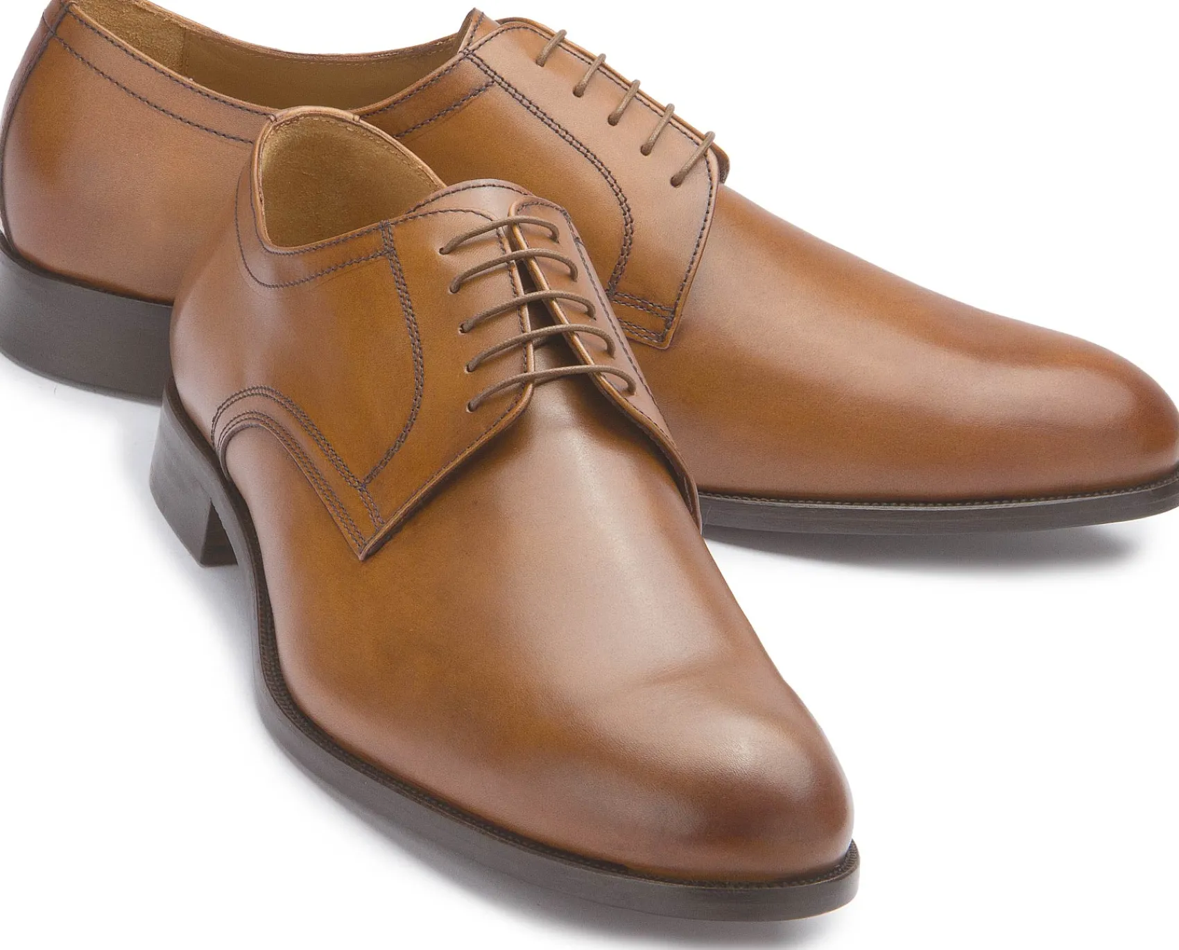 Schnürschuhe|Business-Schuhe|Horsch Schuhe Schnürer in Übergrößen Braun