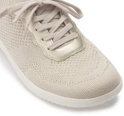 Schnürschuhe|Sneaker|Remonte Schnürschuh in Übergrößen Beige
