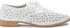 Schnürschuhe|Horsch Schuhe Schnürschuh in Übergrößen Weiß
