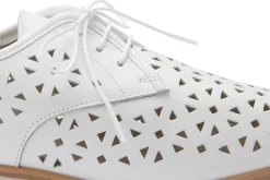 Schnürschuhe|Horsch Schuhe Schnürschuh in Übergrößen Weiß