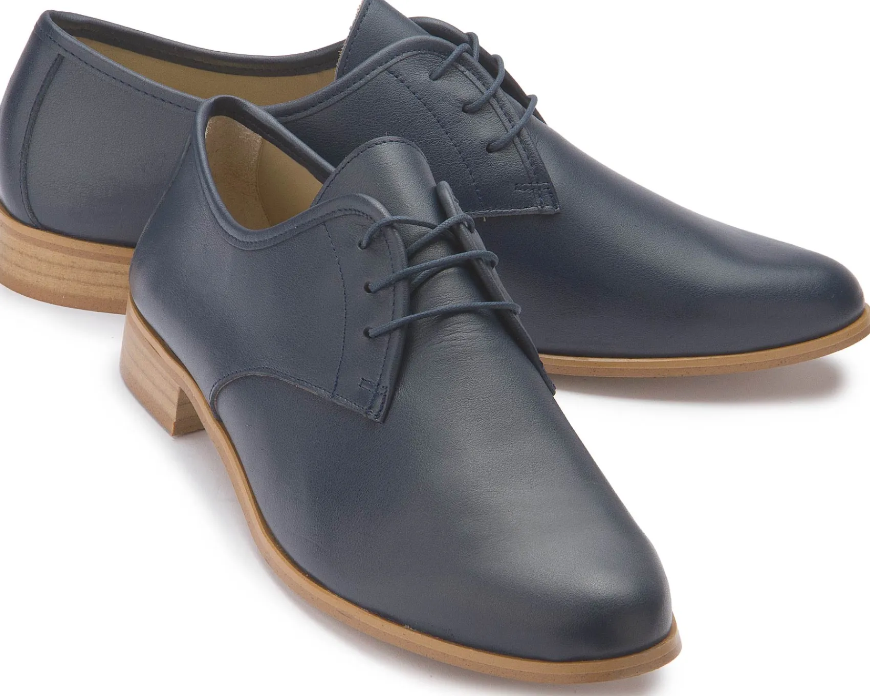 Schnürschuhe|Horsch Schuhe Schnürschuh in Übergrößen Blau