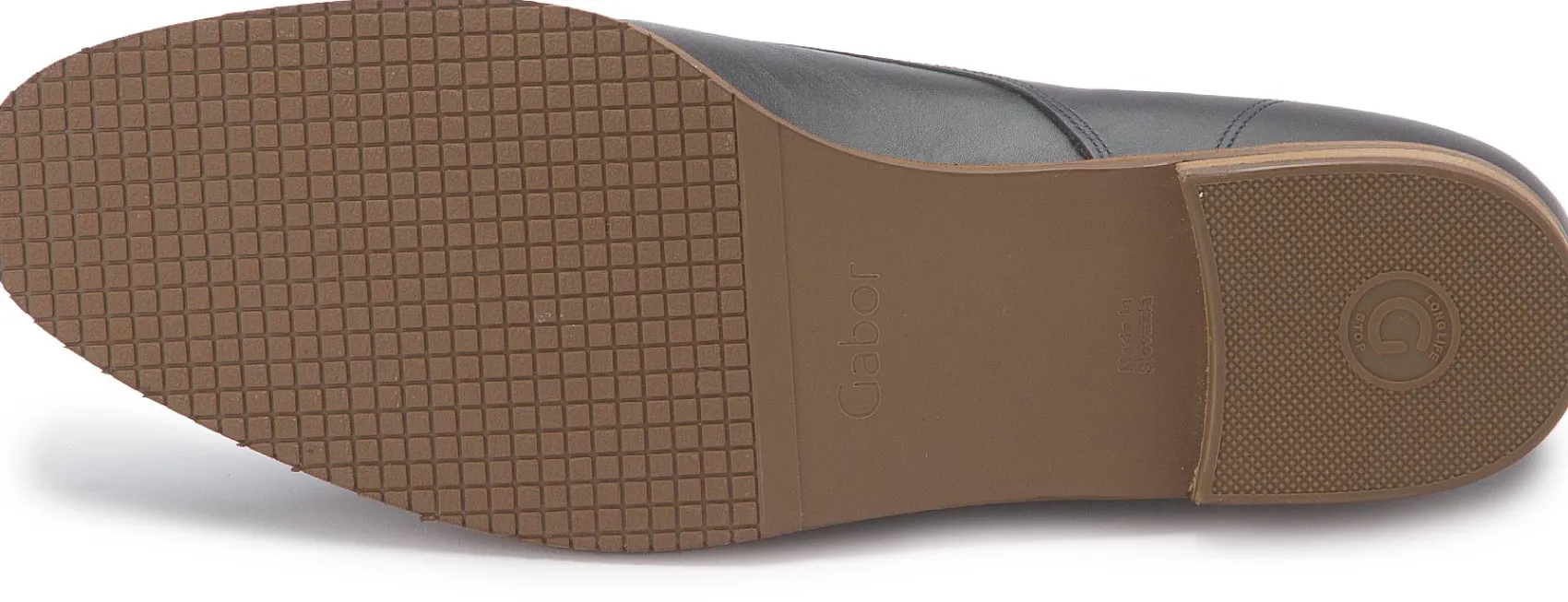 Schnürschuhe|Gabor Schnürschuh in Übergrößen Blau