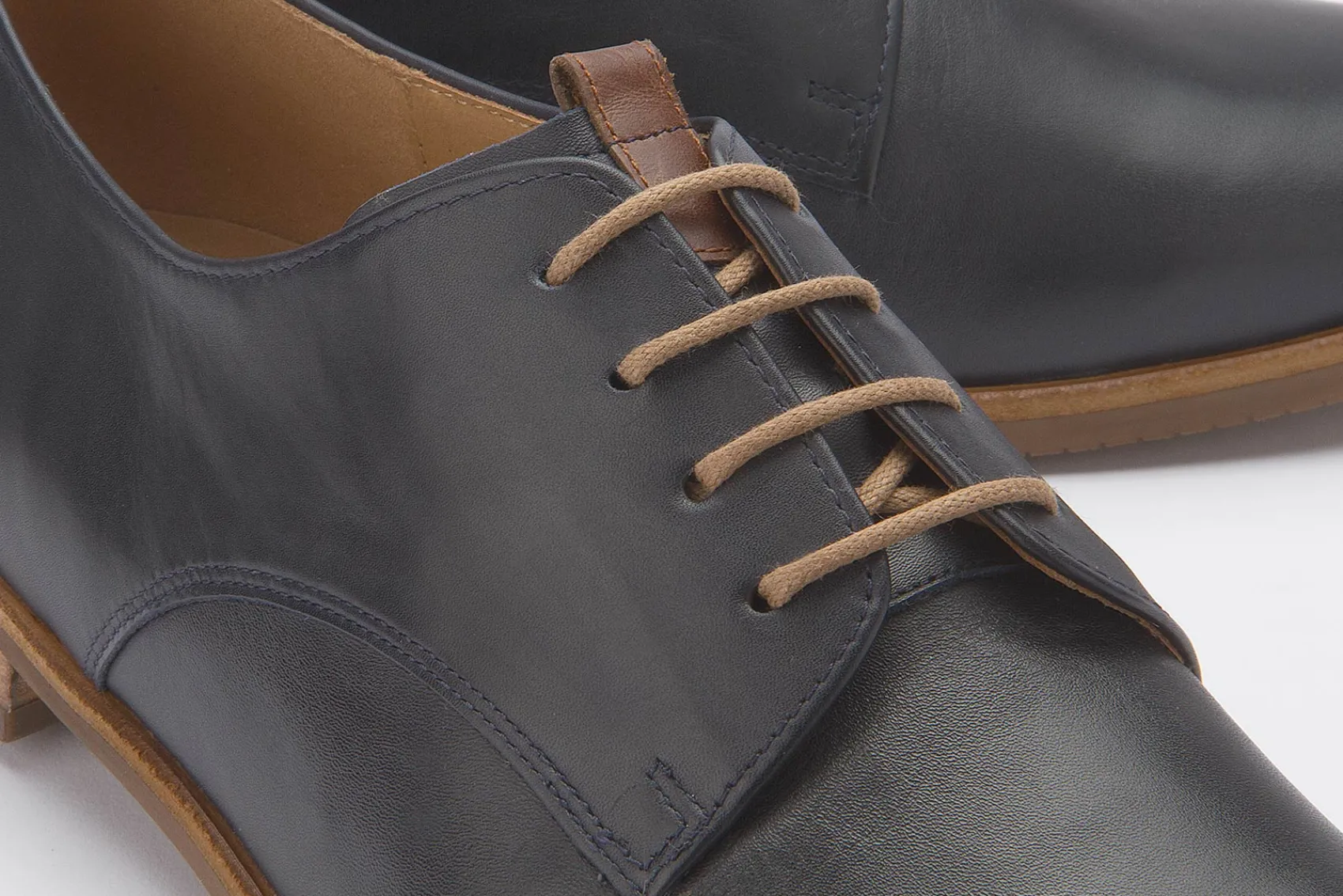 Schnürschuhe|Gabor Schnürschuh in Übergrößen Blau