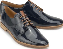 Schnürschuhe|Gabor Schnürschuh in Übergrößen Blau