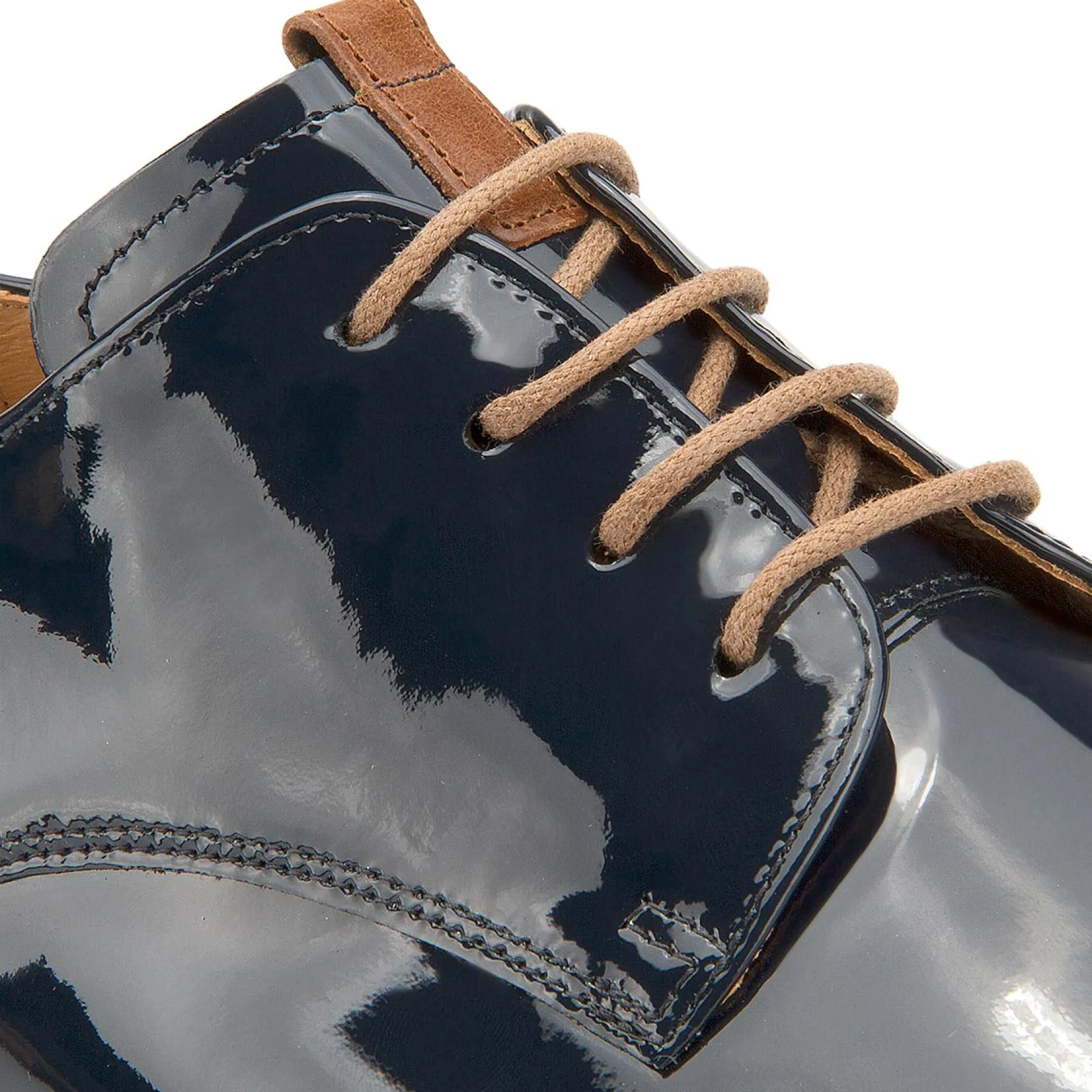 Schnürschuhe|Gabor Schnürschuh in Übergrößen Blau