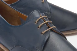 Schnürschuhe|Everybody Schnürschuh in Übergrößen Blau