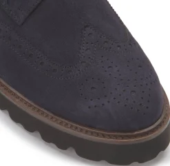 Schnürschuhe|Gabor Schnürschuh in Übergrößen Blau