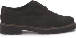 Schnürschuhe|Gabor Schnürschuh in Übergrößen Braun