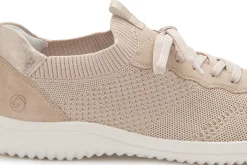 Sneaker|Schnürschuhe|Remonte Schnürschuh in Übergrößen Rosa