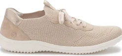 Sneaker|Schnürschuhe|Remonte Schnürschuh in Übergrößen Rosa
