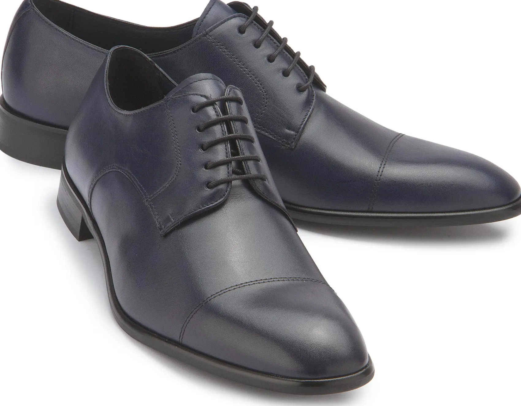 Schnürschuhe|Business-Schuhe|Horsch Schuhe Schnürschuh in Übergrößen Blau