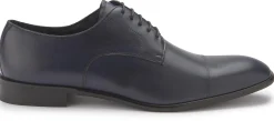 Schnürschuhe|Business-Schuhe|Horsch Schuhe Schnürschuh in Übergrößen Blau