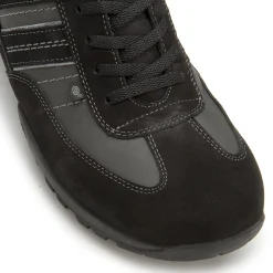 Schnürschuhe|Dockers Schnürschuh in Übergrößen Schwarz