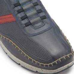 Schnürschuhe|Pikolinos Schnürschuh in Übergrößen Blau