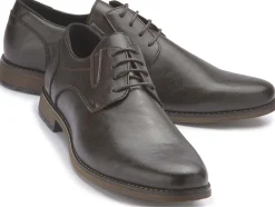 Schnürschuhe|Business-Schuhe|Fitters Herren Schnürschuh in Übergrößen Braun