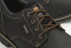 Schnürschuhe|Dockers Schnürschuh in Übergrößen Schwarz