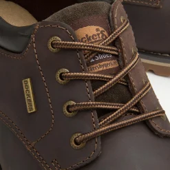 Schnürschuhe|Dockers Schnürschuh in Übergrößen Braun