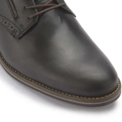 Schnürschuhe|Business-Schuhe|Bulboxer Schnürschuh in Übergrößen Schwarz