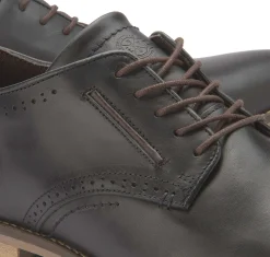 Schnürschuhe|Business-Schuhe|Bulboxer Schnürschuh in Übergrößen Schwarz