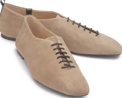 Schnürschuhe|Horsch Schuhe Schnürschuh in Untergrößen Beige