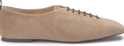 Schnürschuhe|Horsch Schuhe Schnürschuh in Untergrößen Beige