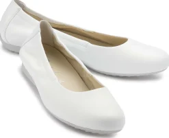 Ballerinas|semler Ballerina in Übergrößen Weiß