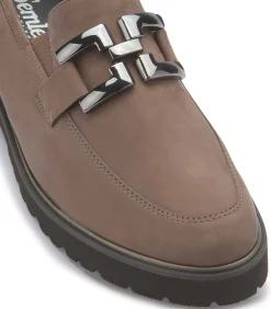 Slipper|semler Loafer in Übergrößen Braun
