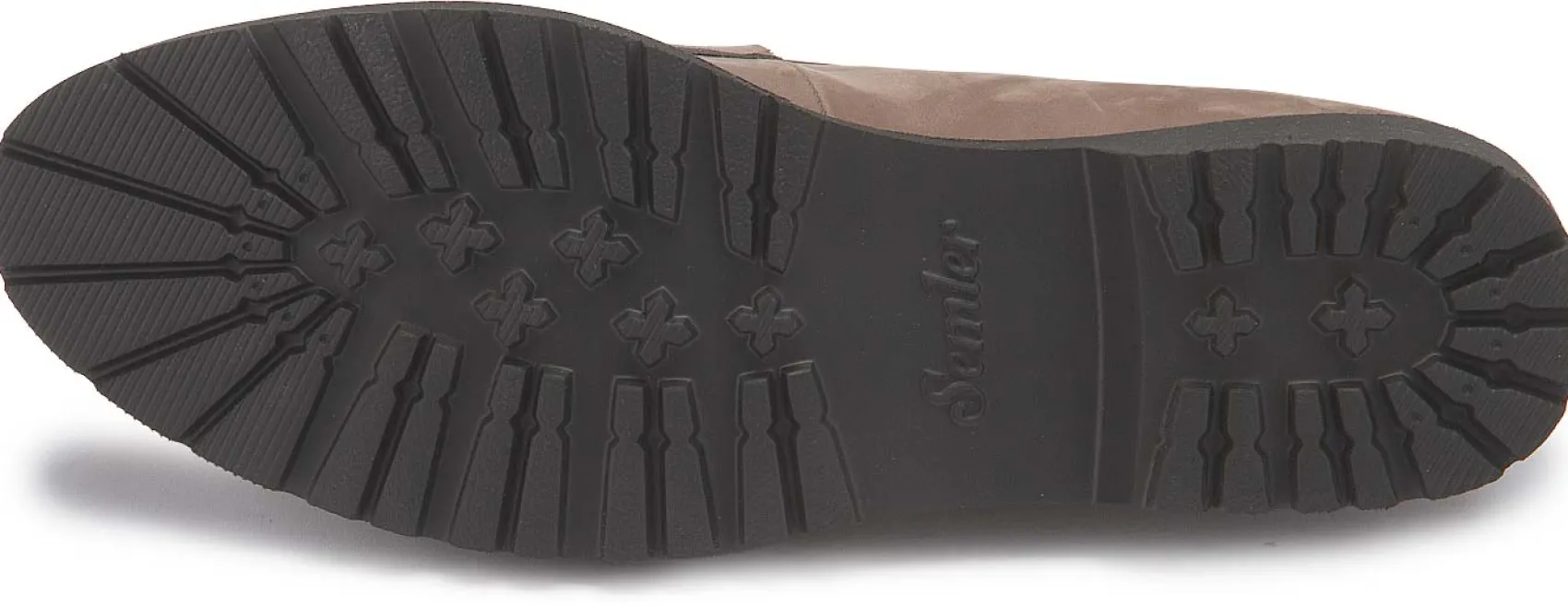 Slipper|semler Loafer in Übergrößen Braun