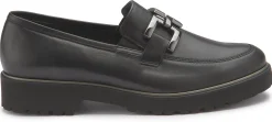 Slipper|semler Loafer in Übergrößen Schwarz