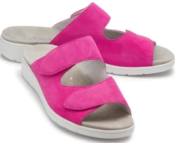 Sandalen|Pantoletten|semler Pantolette in Untergrößen Pink