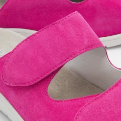 Sandalen|Pantoletten|semler Pantolette in Untergrößen Pink