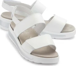 Sandalen|semler Sandale in Übergrößen Weiß