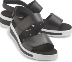 Sandalen|semler Sandale in Übergrößen Schwarz