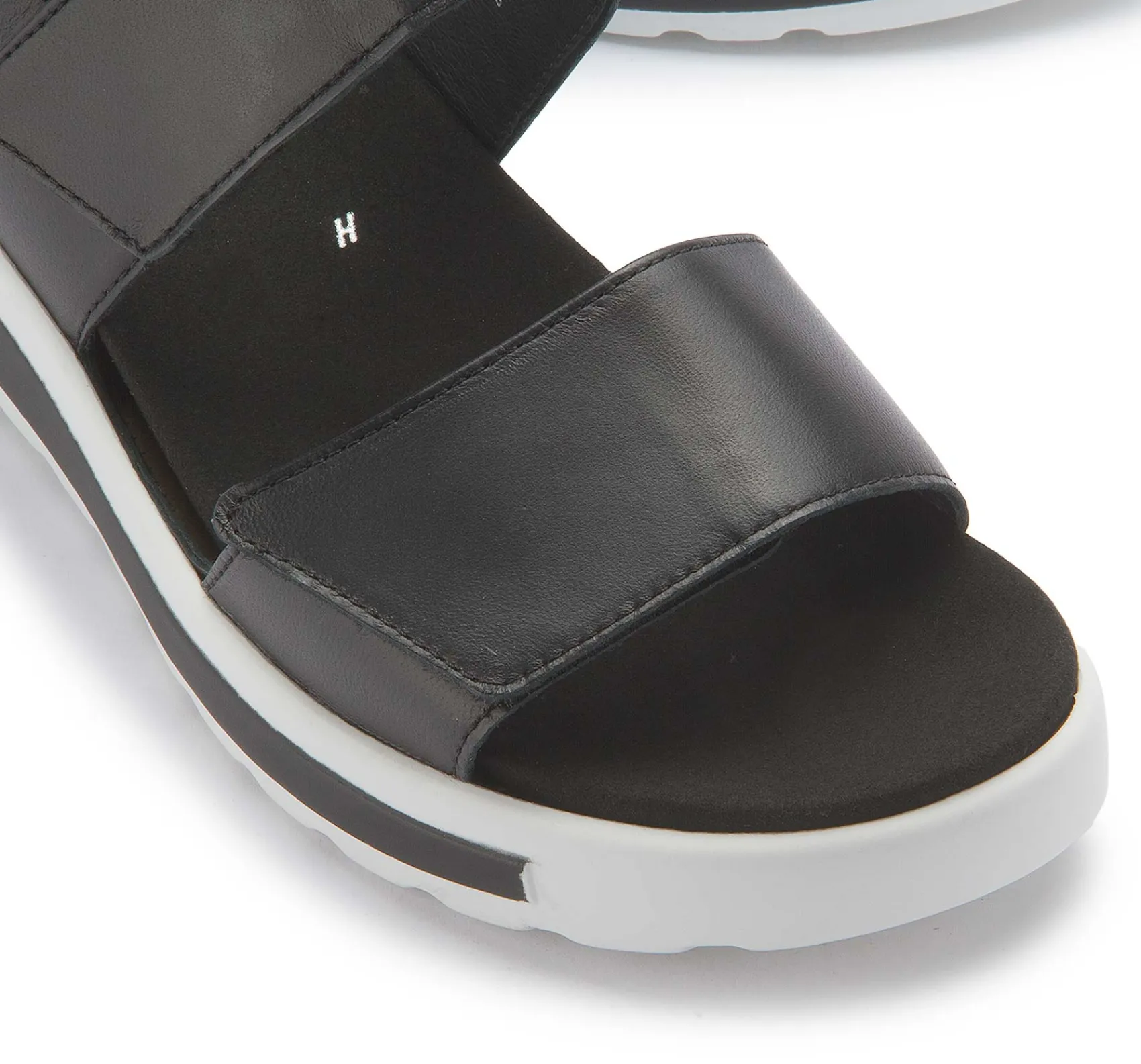 Sandalen|semler Sandale in Übergrößen Schwarz