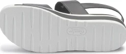 Sandalen|semler Sandale in Übergrößen Schwarz
